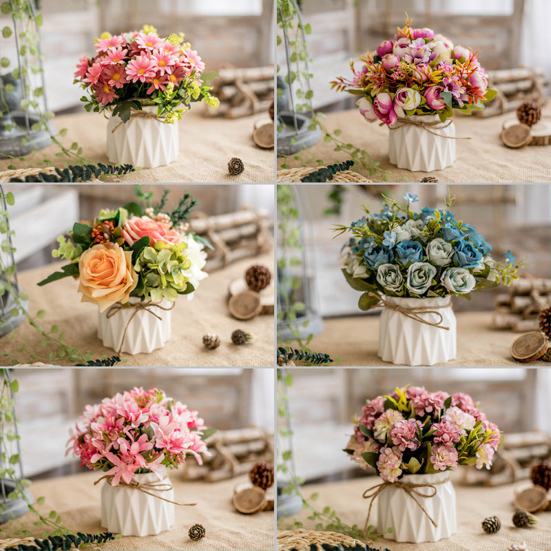 Florales Mittelstück Blumenstrauß