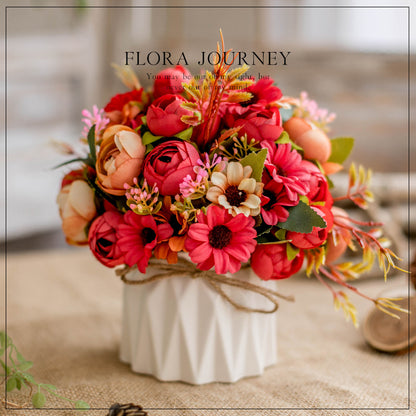 Florales Mittelstück Blumenstrauß