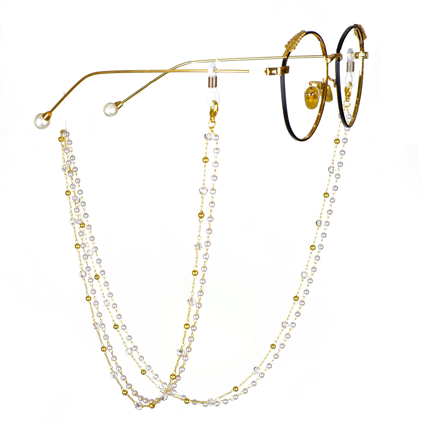 Kettenverknüpfte modische Brillenhalter Brehn