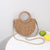 Geflochtene Mini-Handtasche mit Runden Tragegriffen Brehn