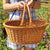 Stylische geflochtene Markttasche Brehn