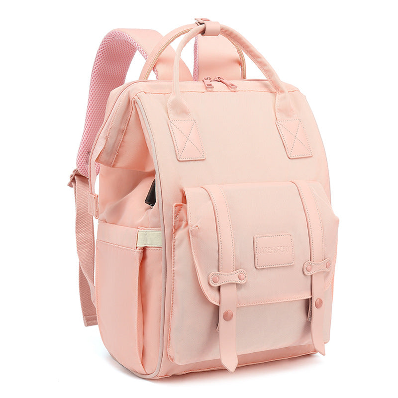 Stylischer Mehrfach-Taschen-Rucksack Brehn
