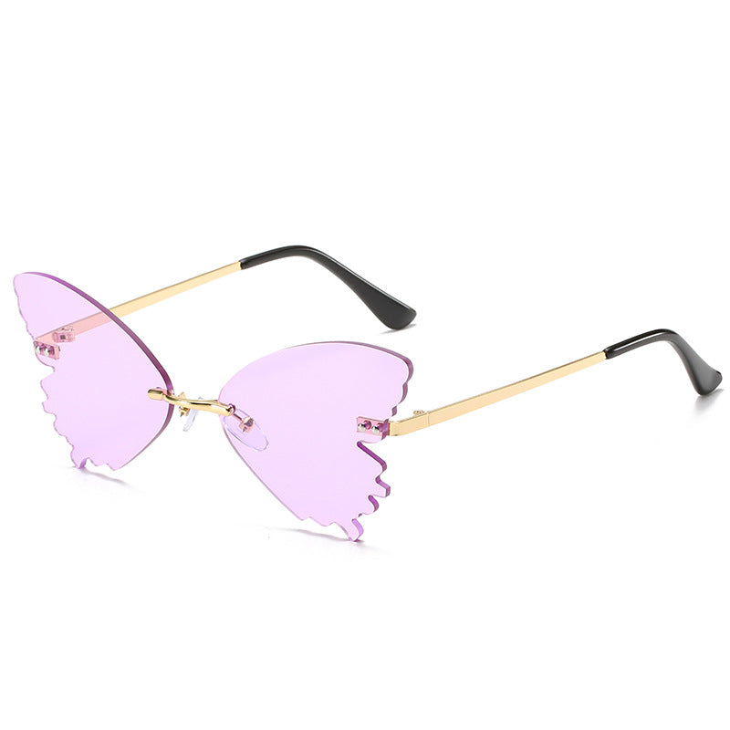 Schmetterlingsform Statement Sonnenbrille Brehn