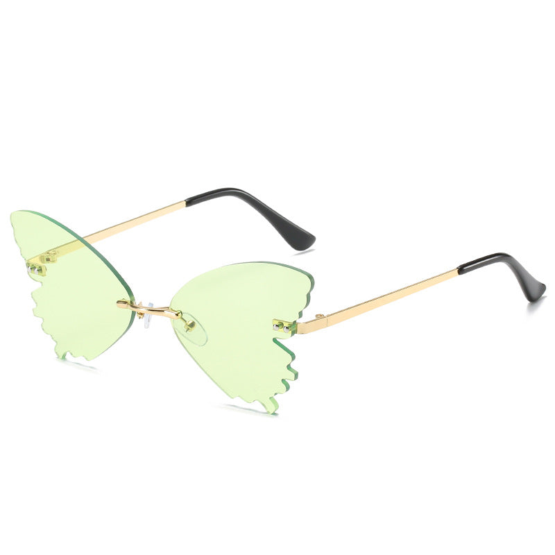 Schmetterlingsform Statement Sonnenbrille Brehn