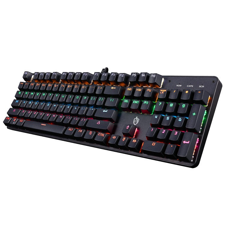 Mechanische Gaming-Tastatur mit Rgb-Beleuchtung und Programmierbaren Tasten Brehn