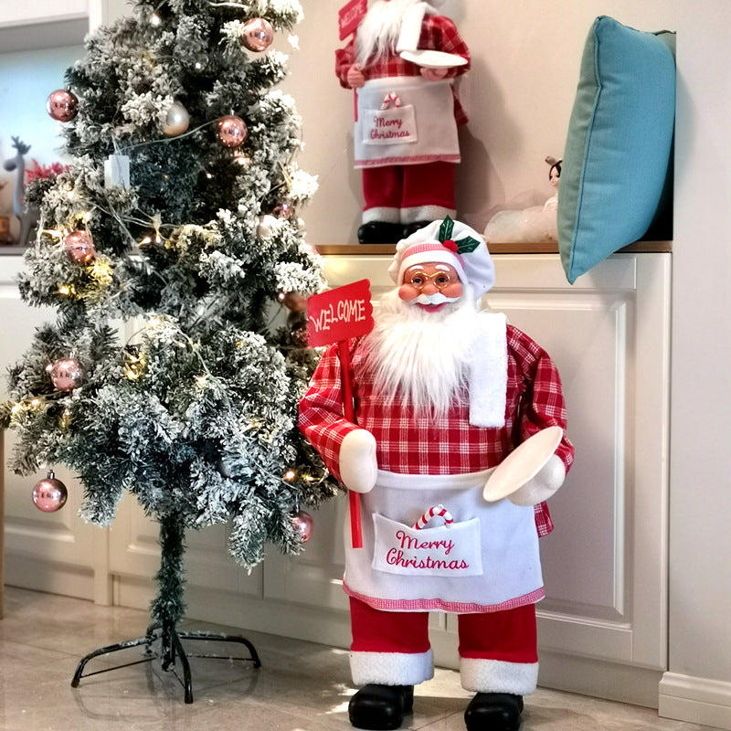 Dekorative Weihnachtsmann Figurenset