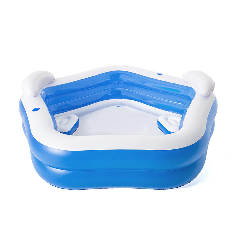 Damen Aufblasbare Entspannungsbadewanne mit ergonomischer Form Brehn