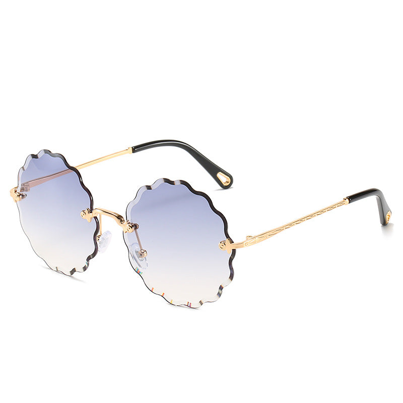 Florale-Form Rahmen Sonnenbrille Brehn