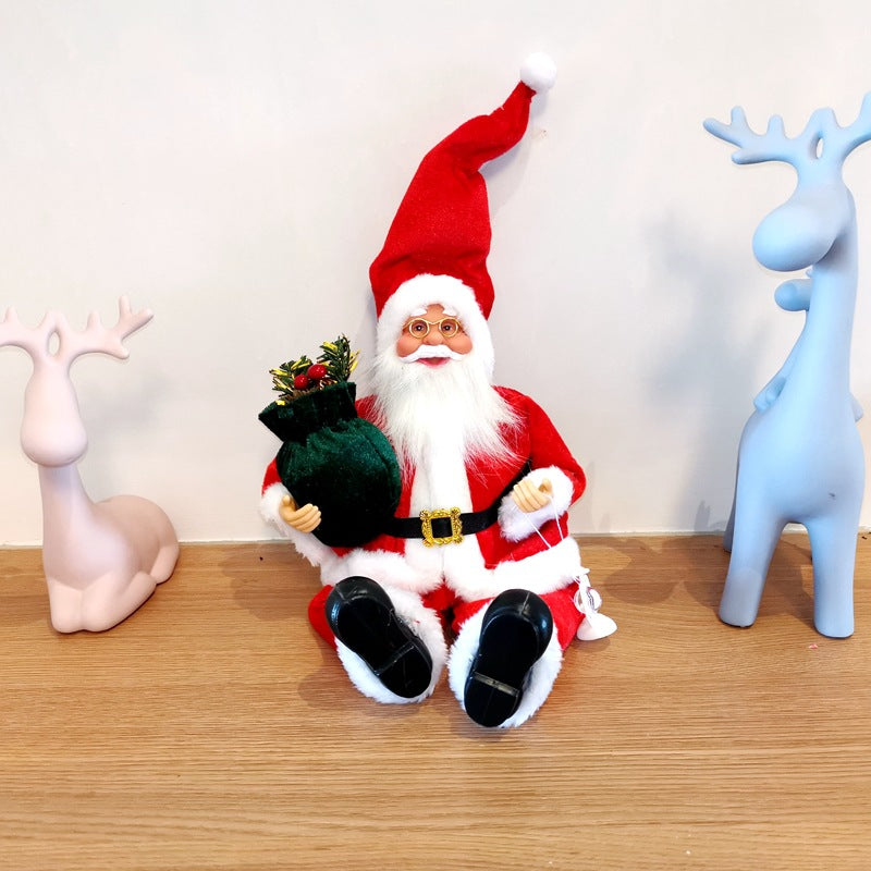 Dekorative Weihnachtsmann Figuren