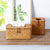 Handgewebter Weiden-Gewebte Taschentuchbox Halter Brehn