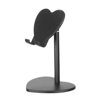 Verstellbarer herzförmiger Desktop-Handyständer Brehn