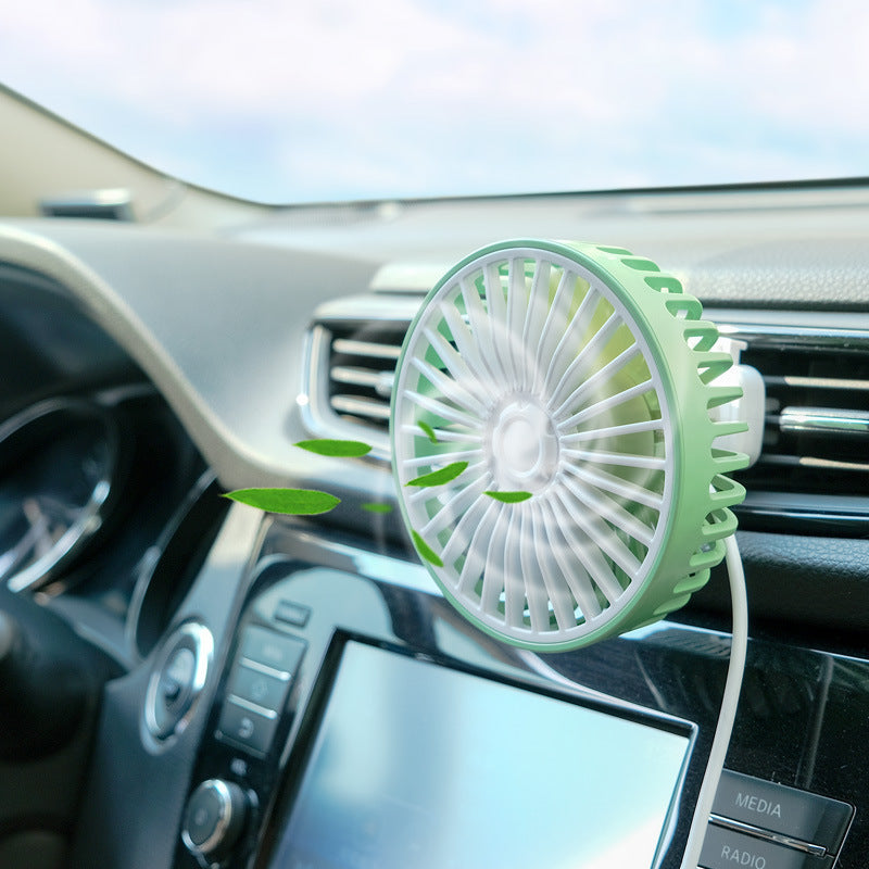 Kompakt Tragbarer Auto-Luftzirkulationsventilator Brehn