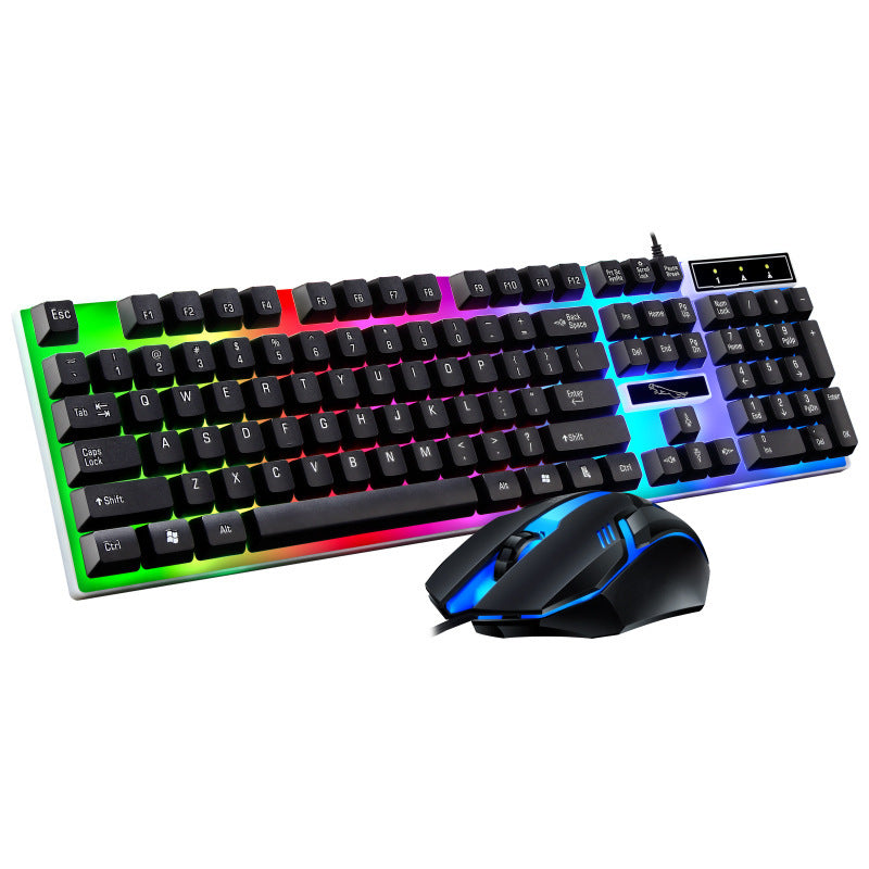 RGB Kabelgebundene Gaming Tastatur und Maus Combo Brehn