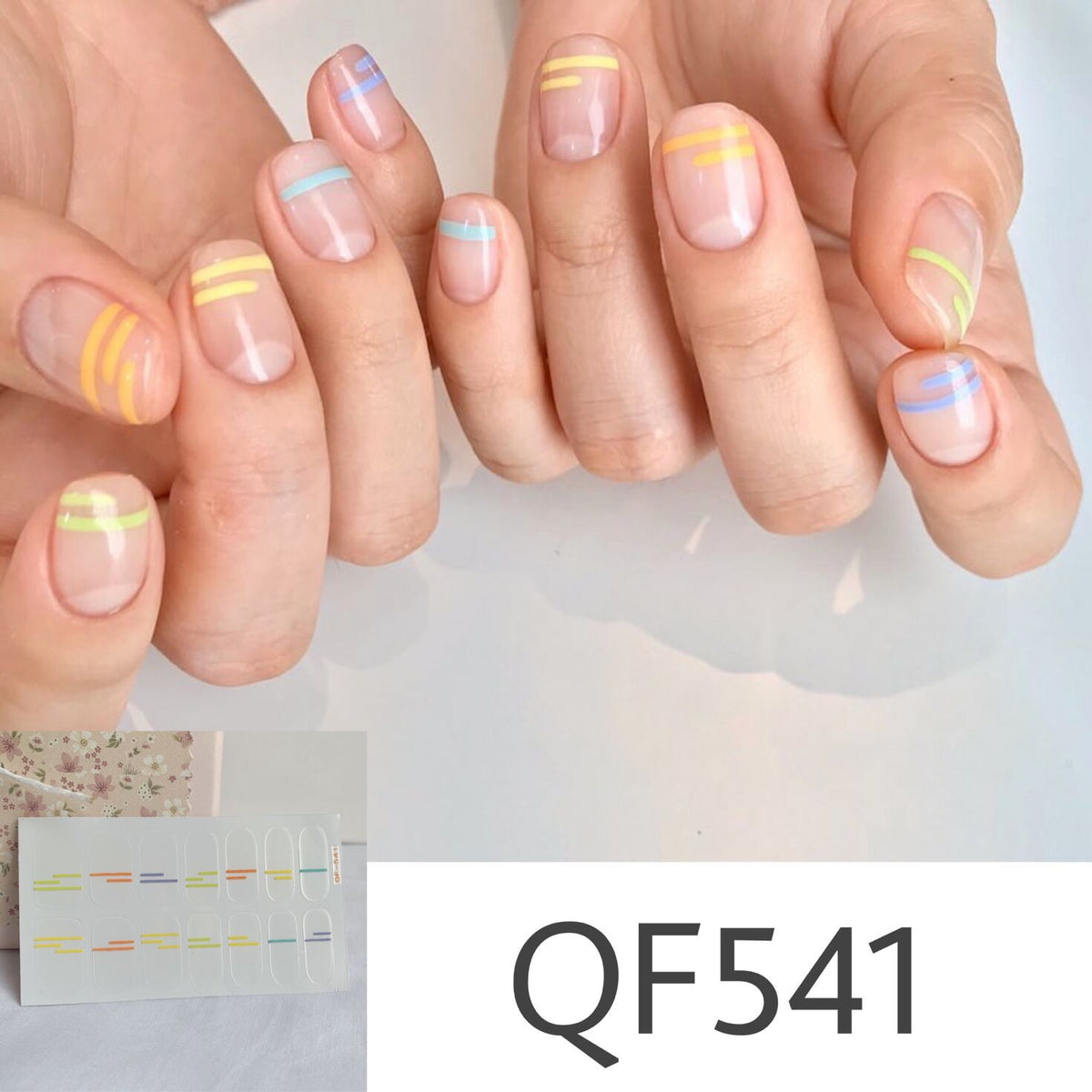 Künstliche Nagelkunst mit Sterndesign Brehn