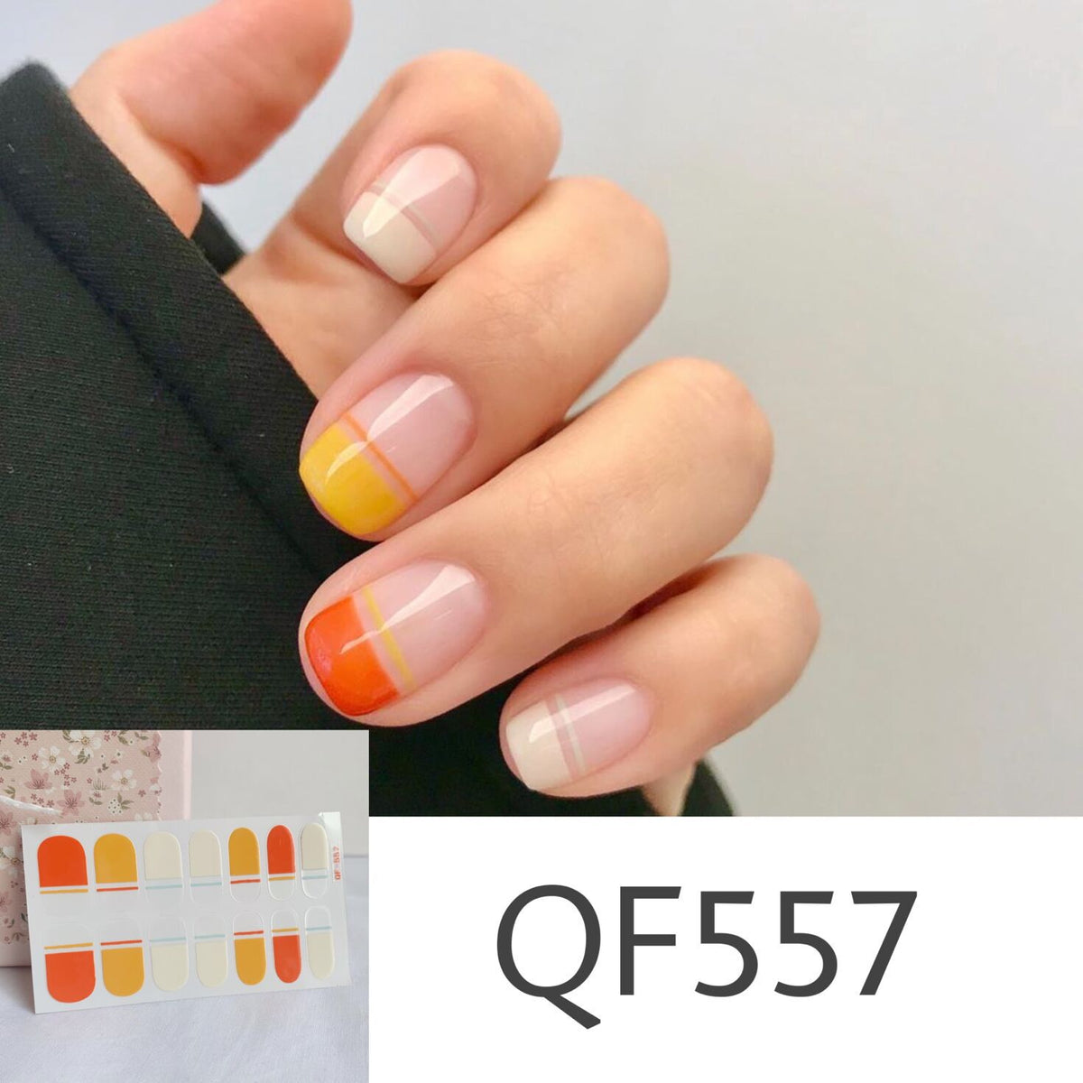 Künstliche Nagelkunst mit Sterndesign Brehn