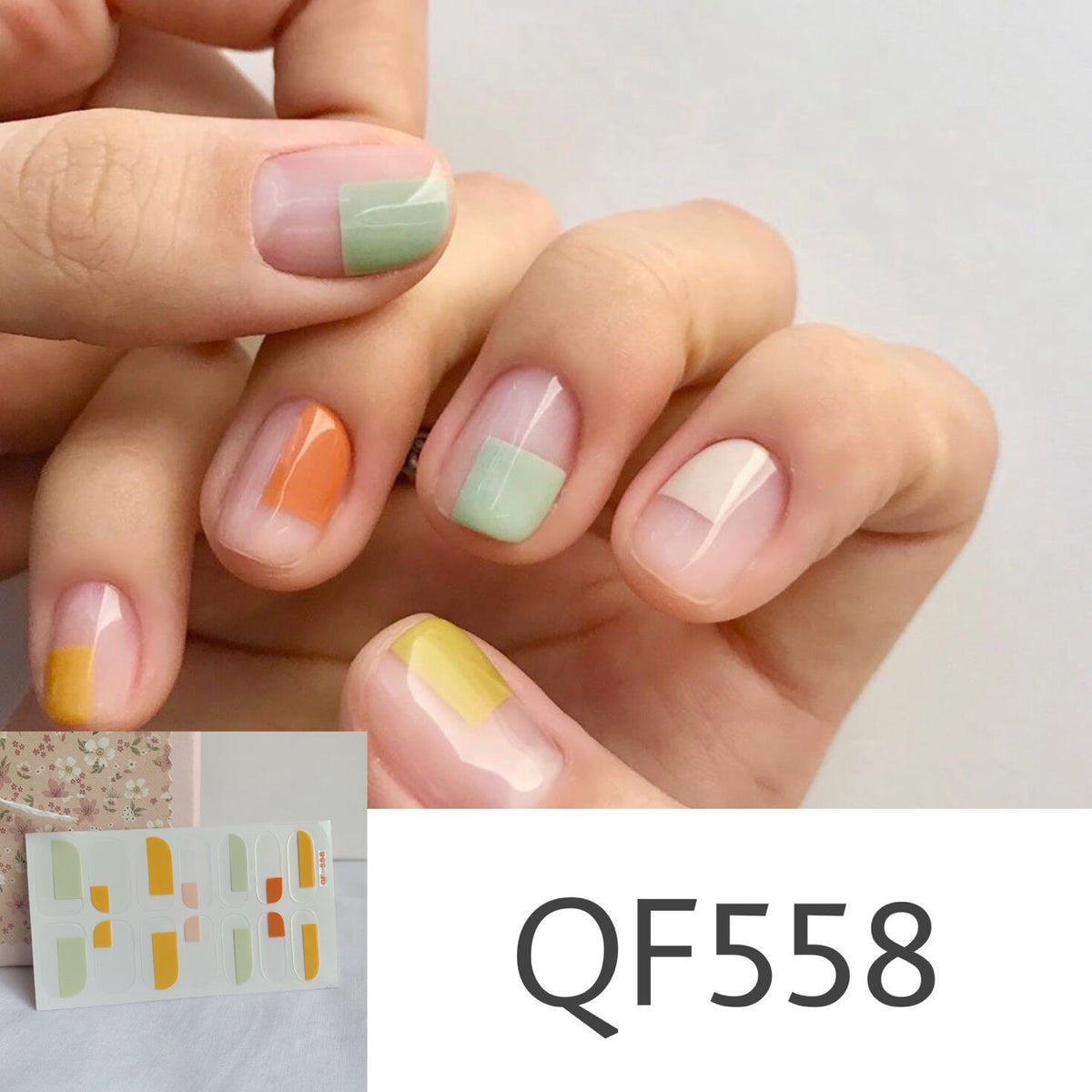 Künstliche Nagelkunst mit Sterndesign Brehn