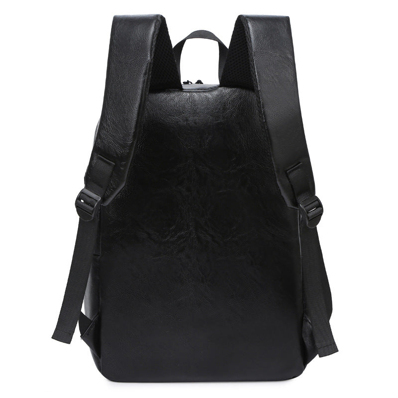 Stylischer Leder-Laptop-Rucksack Brehn
