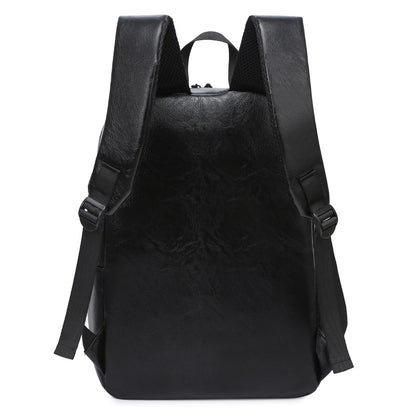 Stylischer Leder-Laptop-Rucksack Brehn