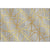 Brehn | Moderne Novelty Teppich in grauem geometrischen Linienmuster Teppich Polyester waschbar rutschfeste Rückseite Teppich für Wohnkultur