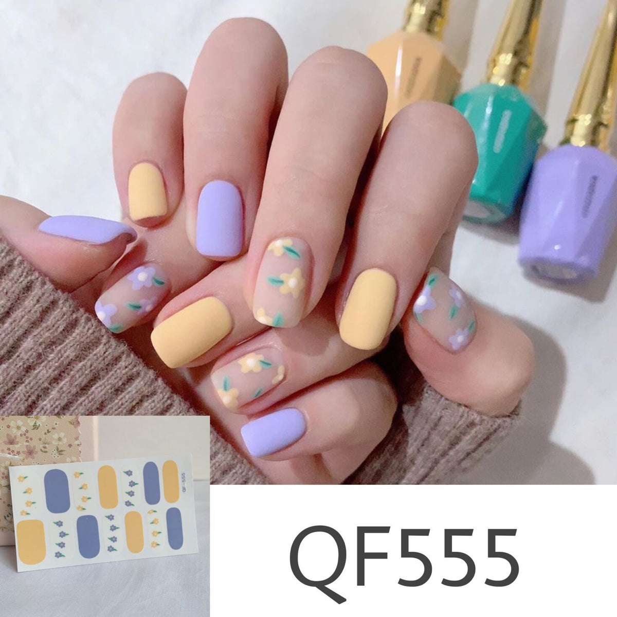 Künstliche Nagelkunst mit Sterndesign Brehn