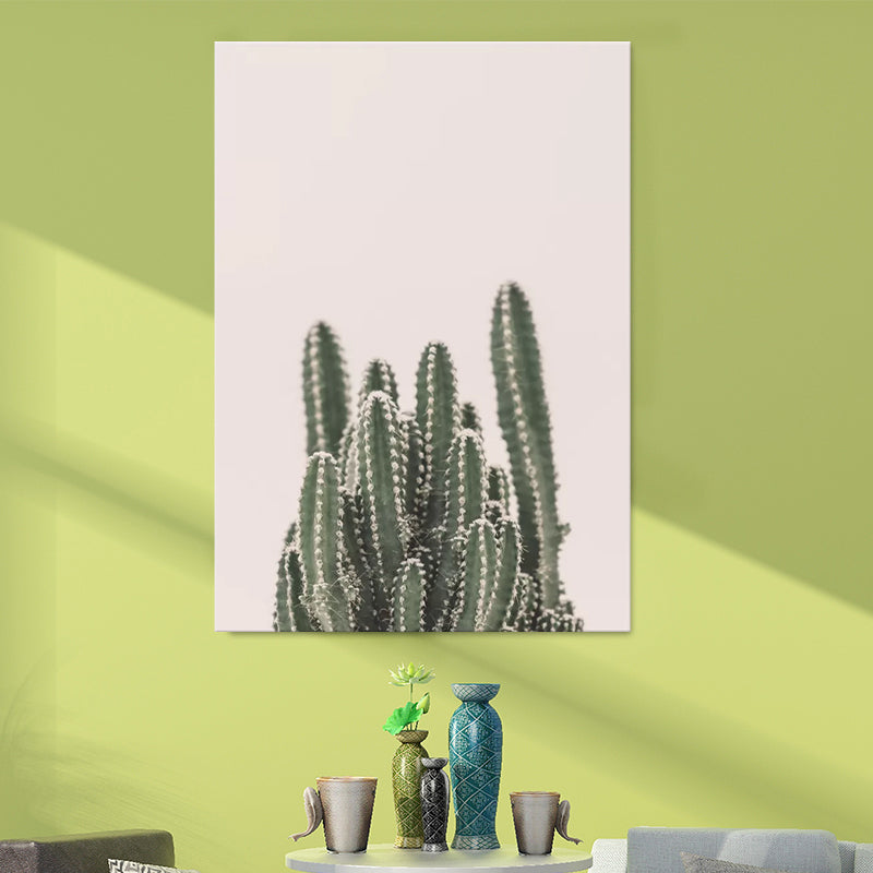Brehn | Tropische Plant Canvas Wandkunst Zachte Kleur Multi-Piece Wanddecoratie voor de Woonkamer