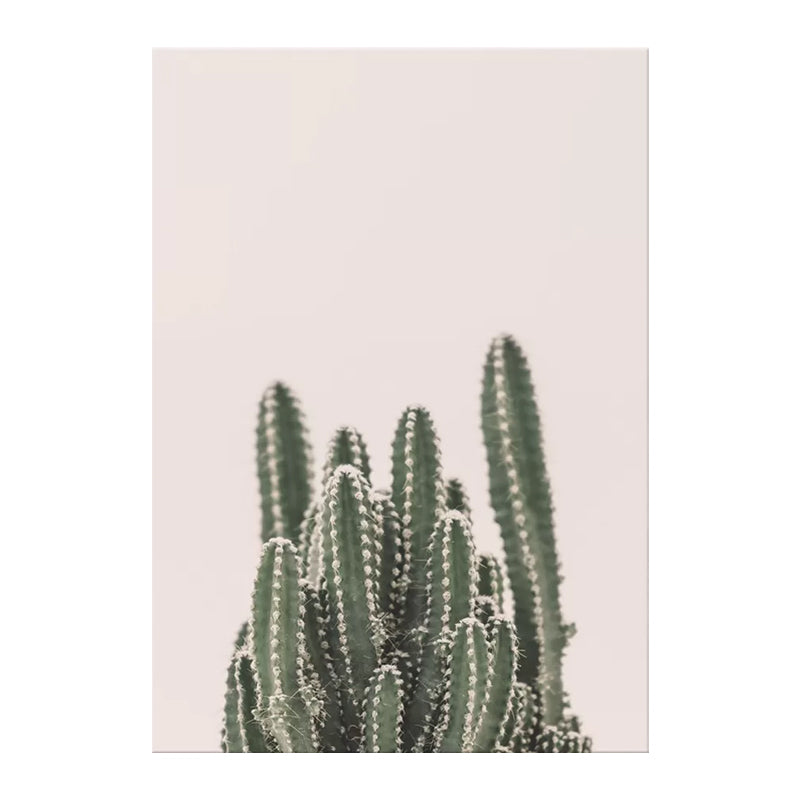 Brehn | Tropische Plant Canvas Wandkunst Zachte Kleur Multi-Piece Wanddecoratie voor de Woonkamer