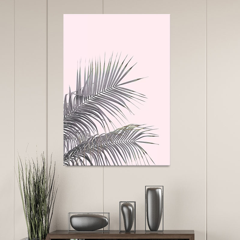 Brehn | Tropische Plant Canvas Wandkunst Zachte Kleur Multi-Piece Wanddecoratie voor de Woonkamer