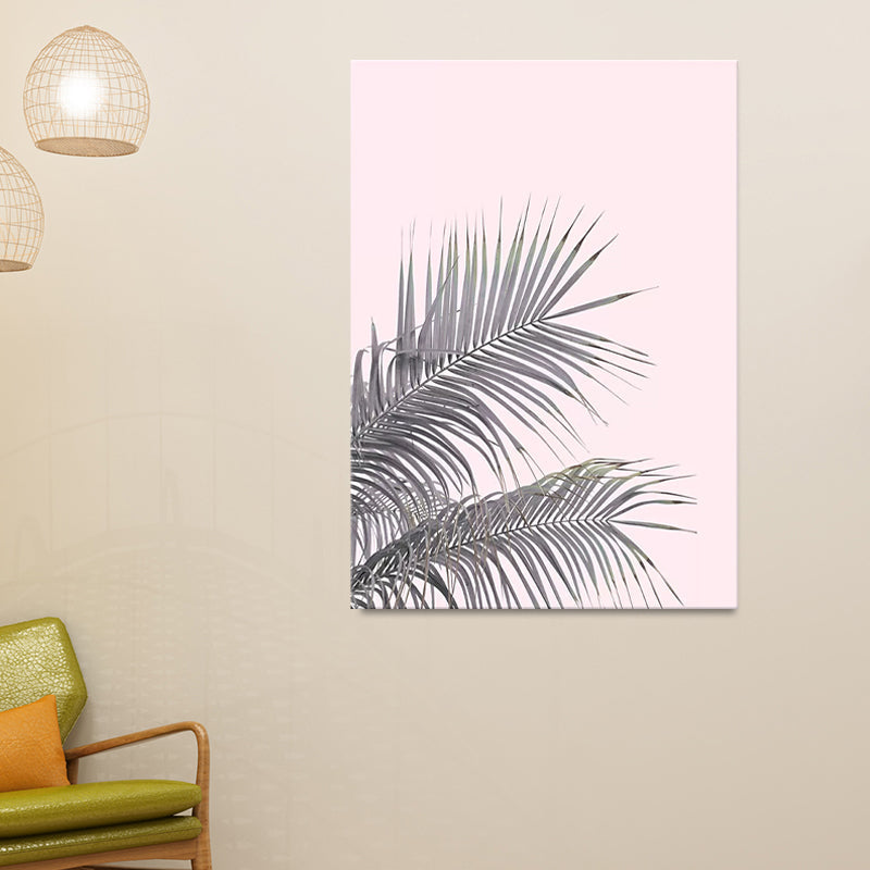 Brehn | Tropische Plant Canvas Wandkunst Zachte Kleur Multi-Piece Wanddecoratie voor de Woonkamer