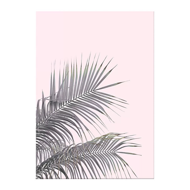 Brehn | Tropische Plant Canvas Wandkunst Zachte Kleur Multi-Piece Wanddecoratie voor de Woonkamer