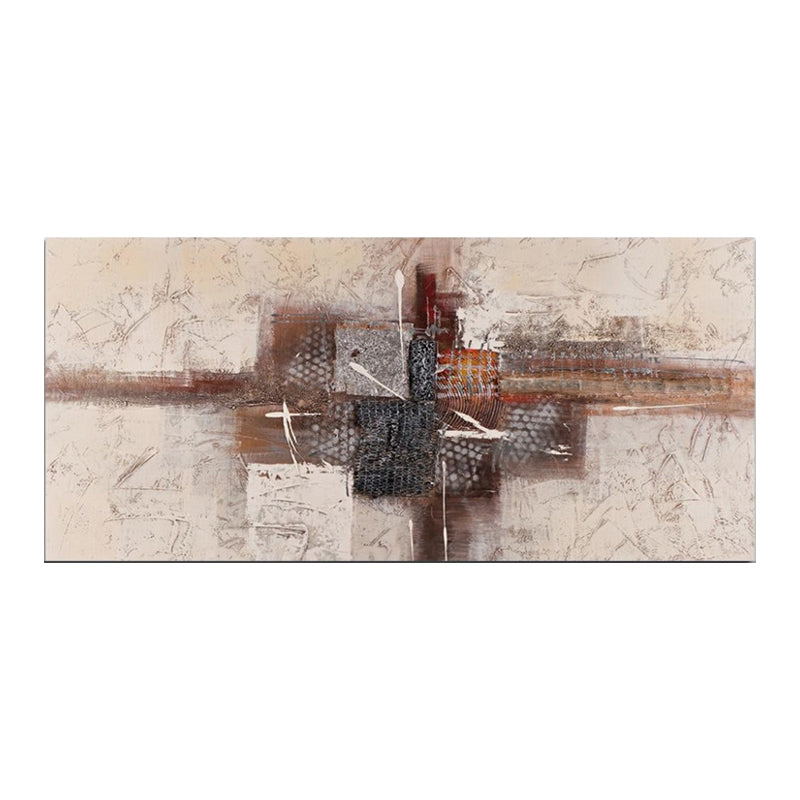 Brehn | Textured Surface Abstract Wall Art Contemporary Canvas Painting for Home Decor