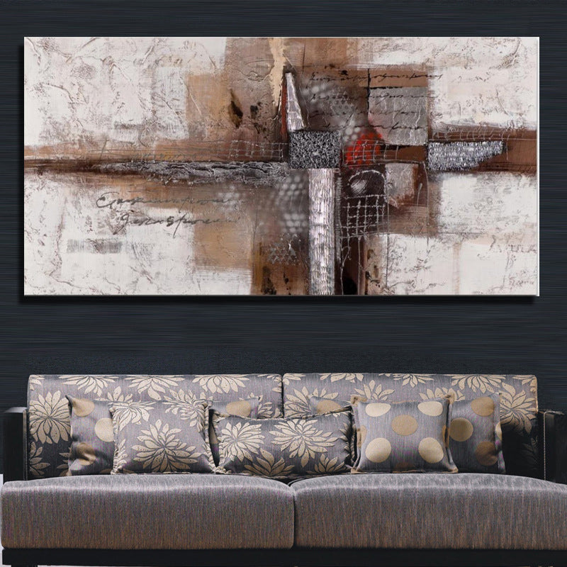 Brehn | Textured Surface Abstract Wall Art Contemporary Canvas Painting for Home Decor