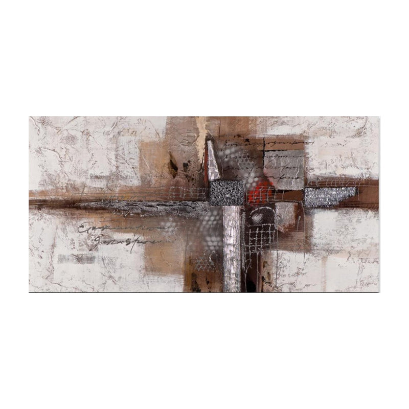 Brehn | Textured Surface Abstract Wall Art Contemporary Canvas Painting for Home Decor