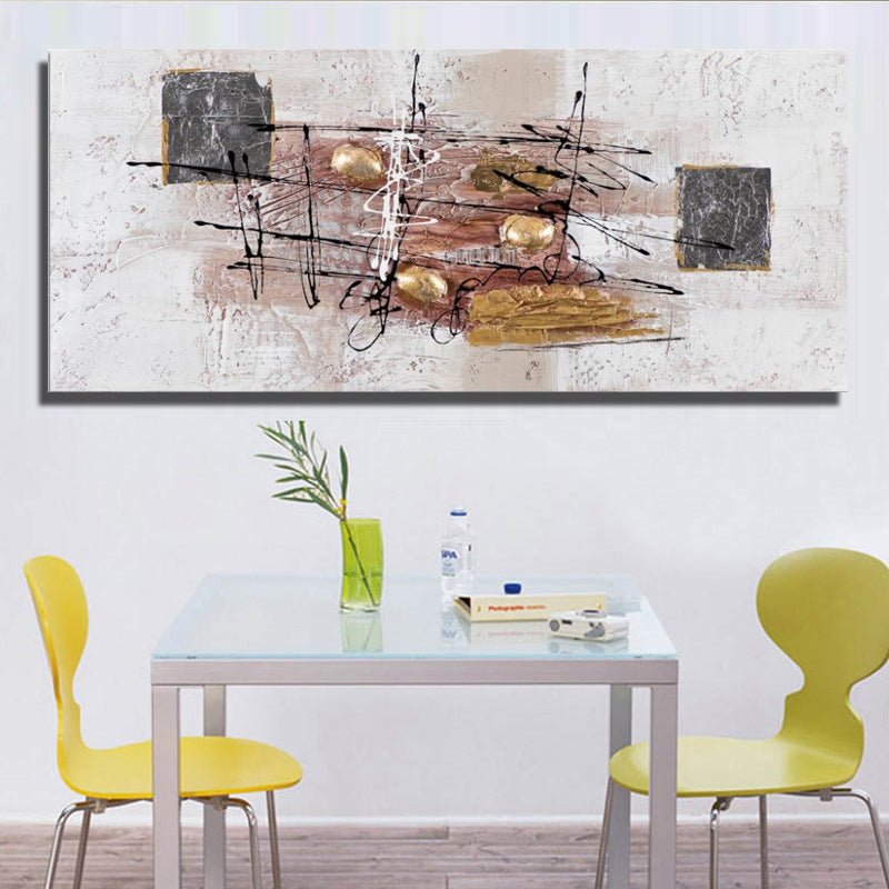Brehn | Textured Surface Abstract Wall Art Contemporary Canvas Painting for Home Decor