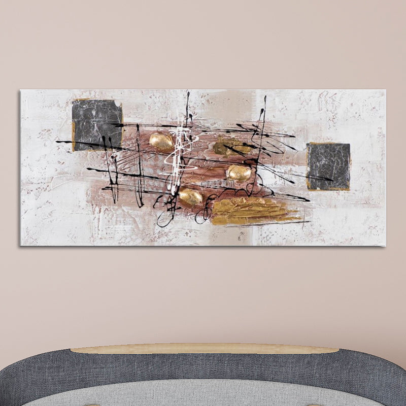 Brehn | Textured Surface Abstract Wall Art Contemporary Canvas Painting for Home Decor