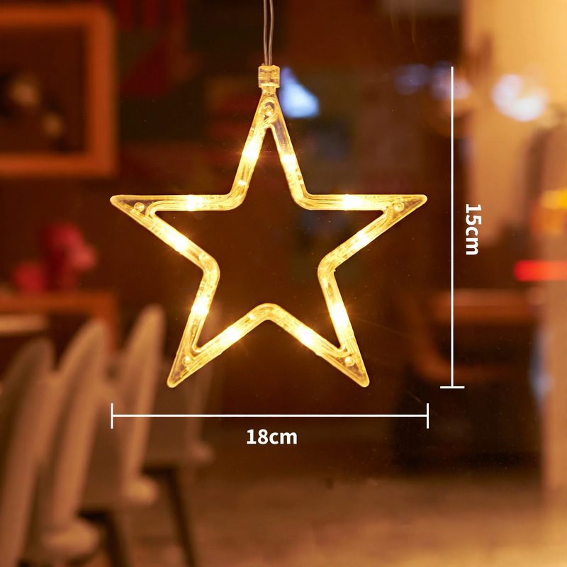 LED-Fensterleuchte mit Saugnapf