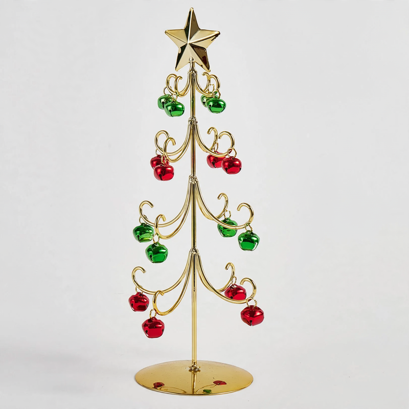 Mini-Weihnachtsbaum aus Eisen, Tischdekoration