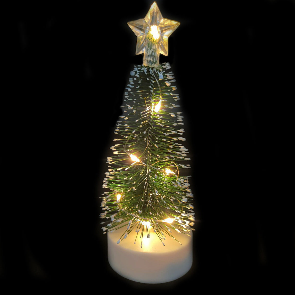Mini-LED-Weihnachtsbaum-Tischdekoration