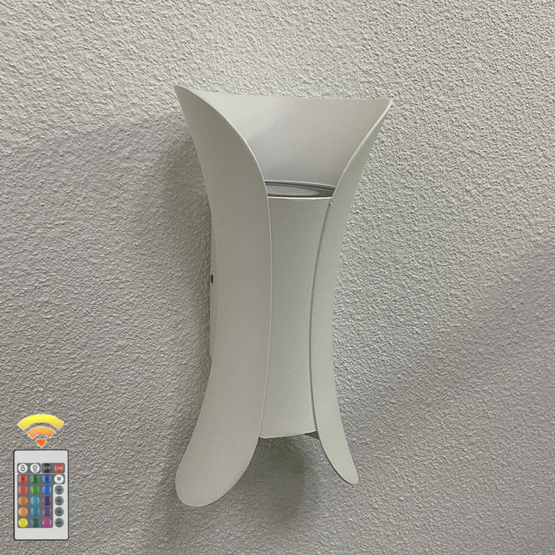 Modern Minimalist Wasserdicht Rechteck Aluminium LED Wand Sconce Lampe Für Outdoor Patio | Brehn