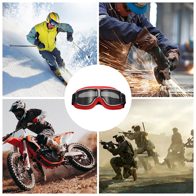 Brehn | Vintage-Motorradbrille