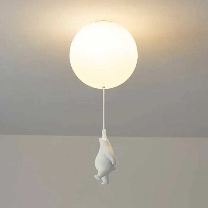 Kinder-Deckenlampe mit Bär und Ballon - CloudBear | Brehn