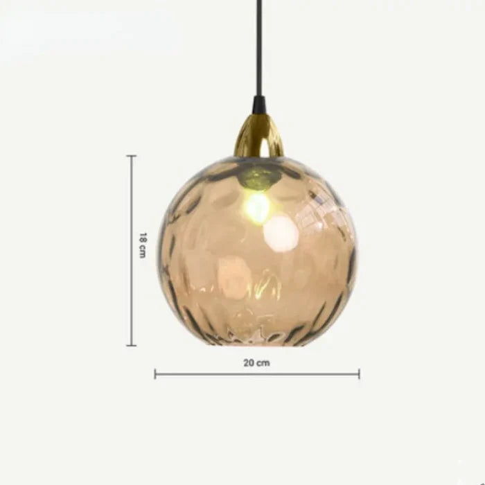 Brehn | Glaskugel-Pendelleuchte - LumiSphere