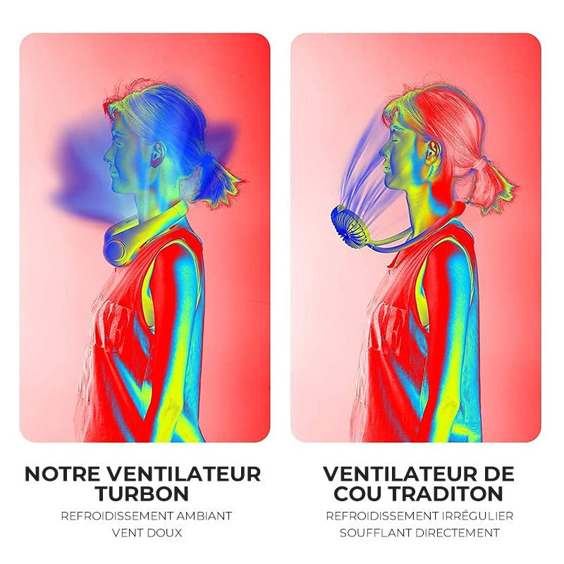 Neuer tragbarer Nackenventilator | Brehn