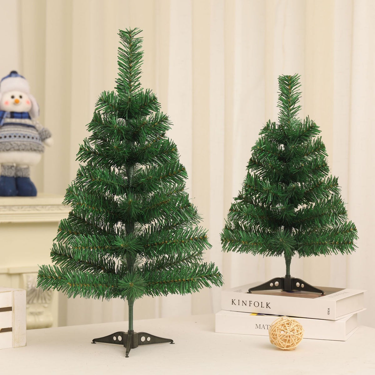 Mini-Weihnachtsbaum-Set, 45 cm oder 60 cm