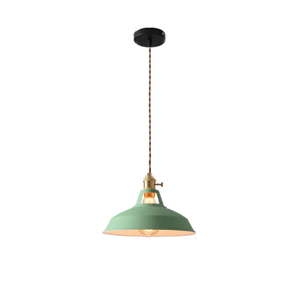Brehn | Vintage Pastellpendelleuchte - Metallische Eleganz - Sanfte Atmosphäre