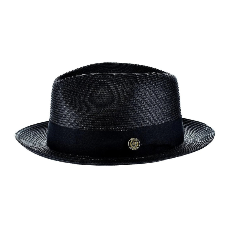 Natürlicher Strohhut Fedora | Brehn