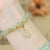 Brehn | Hetian Jade Blattgold Armband
