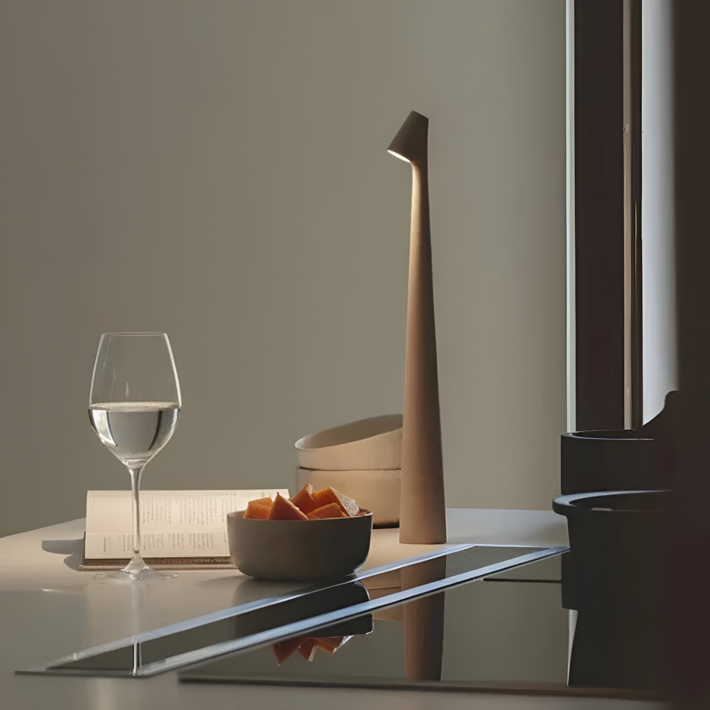 Nordic Slim Kabellose Tischlampe | Brehn