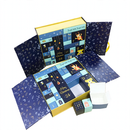 Weihnachts-Adventskalender Geschenkbox