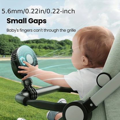 Mini tragbarer Kinderwagen Ventilator | Brehn