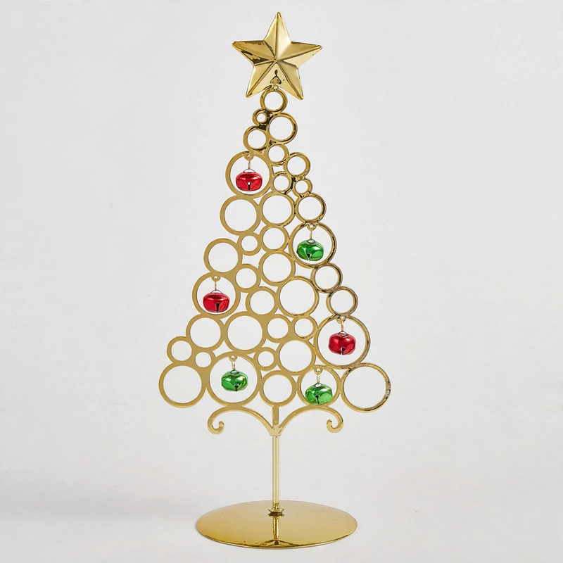 Mini-Weihnachtsbaum aus Eisen, Tischdekoration
